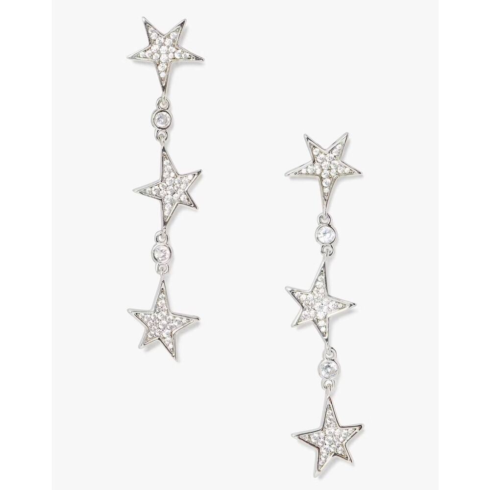 Kate Spade You're A Star Linear Crystal Earrings